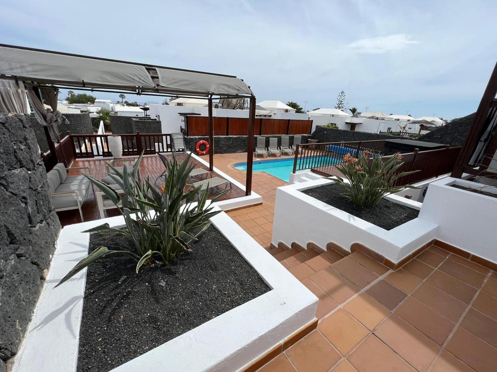 Villa 61 Playablanca Lanzarote Pool Spa Playa Blanca  Exterior foto