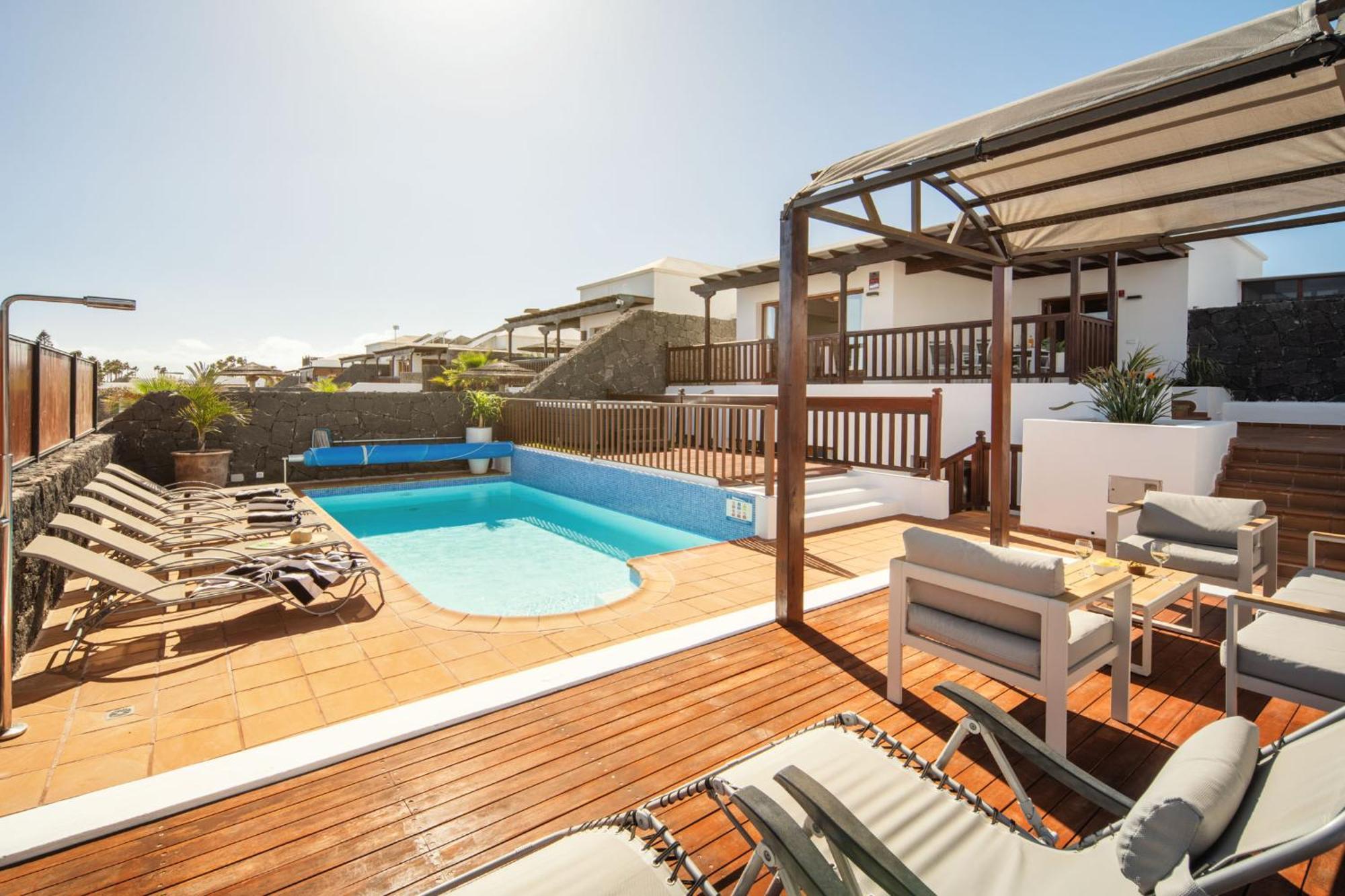 Villa 61 Playablanca Lanzarote Pool Spa Playa Blanca  Exterior foto